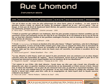 Tablet Screenshot of lhomond.fr